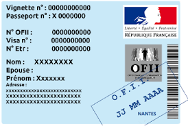 attestation de dépôt de l'OFII