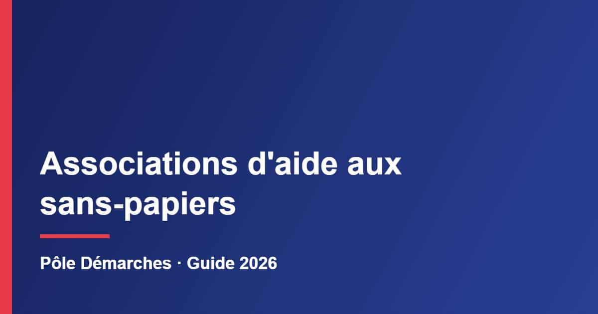 Permanence d'une association d'aide aux sans-papiers et aux étrangers